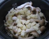 炊飯器ひとつ 簡単きのこじゃがご飯作り方4写真