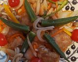 鶏もも肉の彩り南蛮漬け作り方8写真