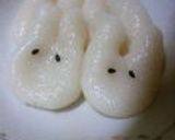 ☆簡単♪ウサギの白玉☆作り方14写真