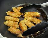 豚薄切りエノキのコチュジャン焼き作り方4写真