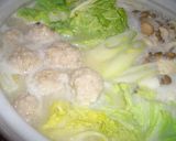 体ポカポカ肉だんご春雨スープ★つみれ作り方5写真