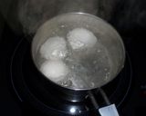 マヨカレー味★こんもり卵作り方1写真