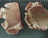 ポークステーキだよん♪作り方1写真