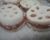 蓮根＆椎茸＆茄子のはさみ揚げ照り煮込み作り方3写真