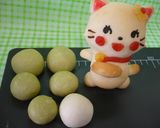 抹茶ドラえもんあんパン作り方9写真