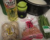 桜海老と椎茸の炊き込みご飯作り方1写真