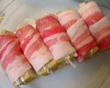 厚揚げと葱の照り肉巻き作り方3写真