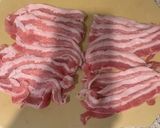 簡単!豚バラチーズのパン粉焼き作り方1写真