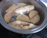 煮魚（冷凍カラスカレイ）作り方3写真