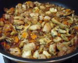 【健康】まいたけと鶏肉の混ぜご飯作り方3写真