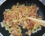 ♪タバスコ風味のチーズなオムライス♪作り方2写真
