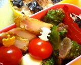 お弁当に♪レンジdeサラダ菜しゅうまい☆作り方4写真