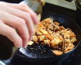 豚キムチ焼きうどん作り方3写真