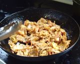 豚キムチ焼きうどん作り方4写真