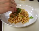 豚キムチ焼きうどん作り方8写真