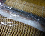 一口でサイズ秋刀魚のあぶり棒寿司作り方7写真