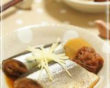 骨まで柔らか圧力鍋で秋刀魚のさっぱり梅煮作り方6写真