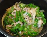 豚肉とピーマンの味噌炒め作り方5写真