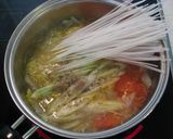白菜と葱の和風酸辣湯作り方2写真
