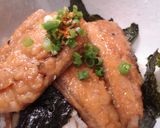 フライパンで簡単☆秋刀魚の蒲焼丼作り方6写真