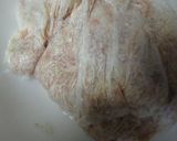 お豆腐とごぼうのすきやき風味ハンバーグ♪作り方4写真