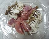 根菜と鶏肉の黄身焼き作り方2写真