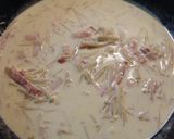 パスタソースで明太子クリームオムライス作り方5写真