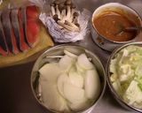 1人分ホイルでチャンチャン焼き♪作り方1写真