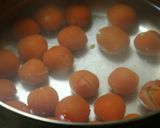 かんたんかわいい－ミニトマトマリネサラダ作り方1写真