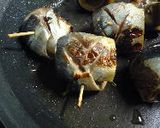青じそとくるくる◎ サンマの照り焼き作り方5写真