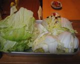 豆乳でほっこり　白菜くん作り方1写真
