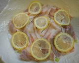 レモン風味♪豚肉＆白菜＆もやしのレンジ蒸作り方1写真