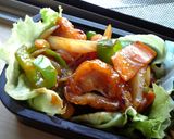 唐揚の次の日のお弁当は…酢鶏☆作り方4写真