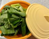 小松菜と厚揚げのコチュジャン味噌炒め🎵作り方1写真