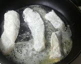 白身魚のムニエル～バジルソース～作り方3写真