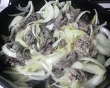 牛肉と玉ねぎのウスターケチャップ炒め作り方5写真