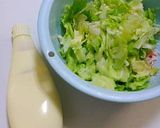 簡単！山クラゲとレタスのやみつきサラダ作り方3写真