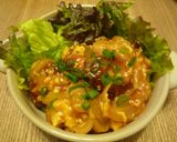 鶏肉と卵のチリソース作り方5写真