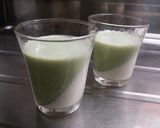 抹茶とミルクでオシャレぷりん作り方7写真