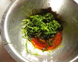 おかひじきのごま油風味作り方4写真