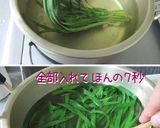 お願い【もやし・ニラのお浸し】食うてみて作り方7写真