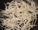 大根の皮のきんぴら作り方3写真