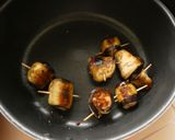 イワシとなすの梅しそロール作り方6写真