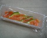 とろける漬けサーモンｄｅ絶品押し寿司作り方5写真