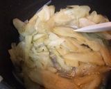 大葉が香るゴボウのクリームパスタ作り方3写真