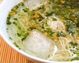 永谷園「お茶漬け海苔」で❀そうめん茶漬け作り方6写真