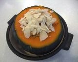 まるごとかぼちゃのカレーグラタン作り方6写真