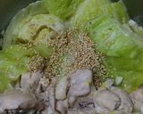 超簡単！鶏キャベツ鍋作り方4写真