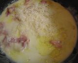 ♡生ハムとチーズのクリームパスタ♡ 作り方3写真