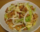 白菜と林檎のシーザー風サラダ作り方6写真